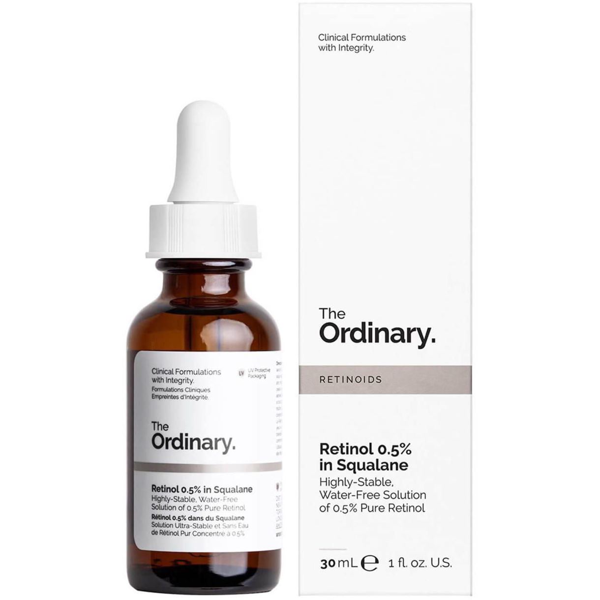 Сироватка з ретинолом 0,5% у сквалані The Ordinary - Retinol 0,5% in Squalane (30ml)
