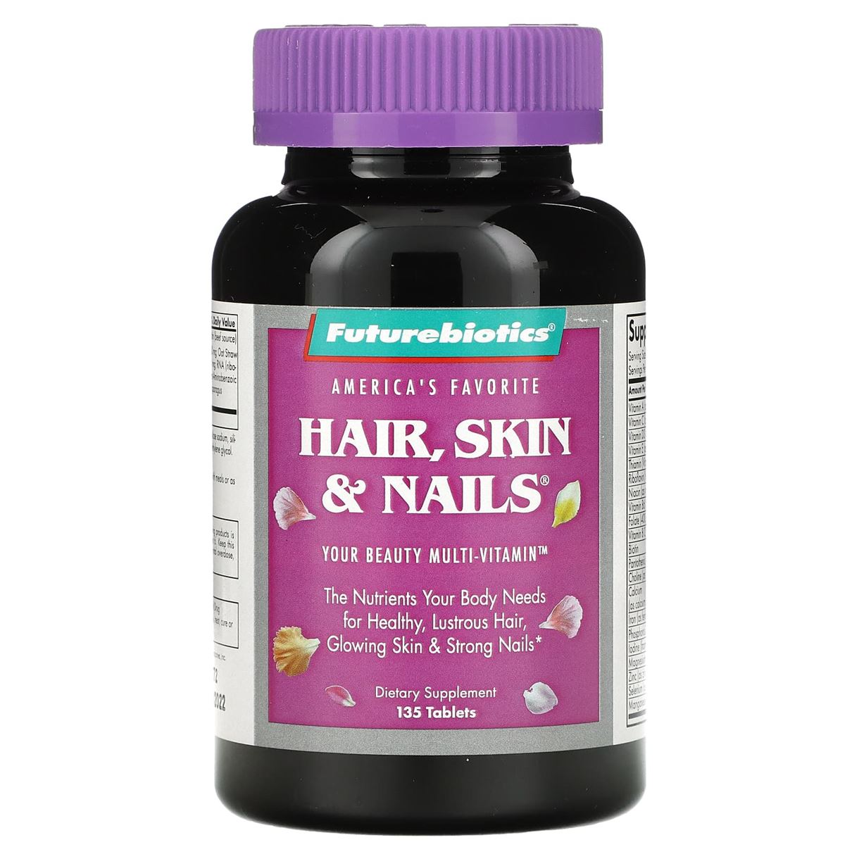 Вітаміни для волосся, шкіри та нігтів, Future Biotics - hair, skin & nails, 135 таб.