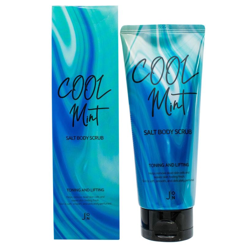 Скраб для тела "Подтягивающий" J:ON Cool Mint Salt Body Scrub 250 g