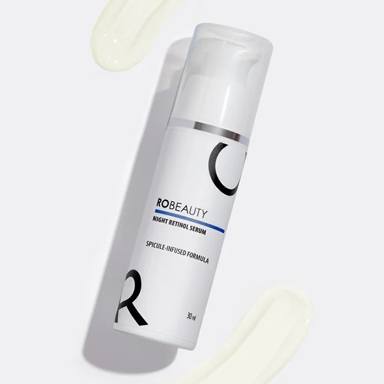 Нічна антивікова сироватка з мікроголками та ретинолом Ro Beauty Night Retinol Serum