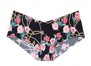 Бесшовные трусики Victoria’s Secret No-show Hiphugger Panty lue Marble Zebra