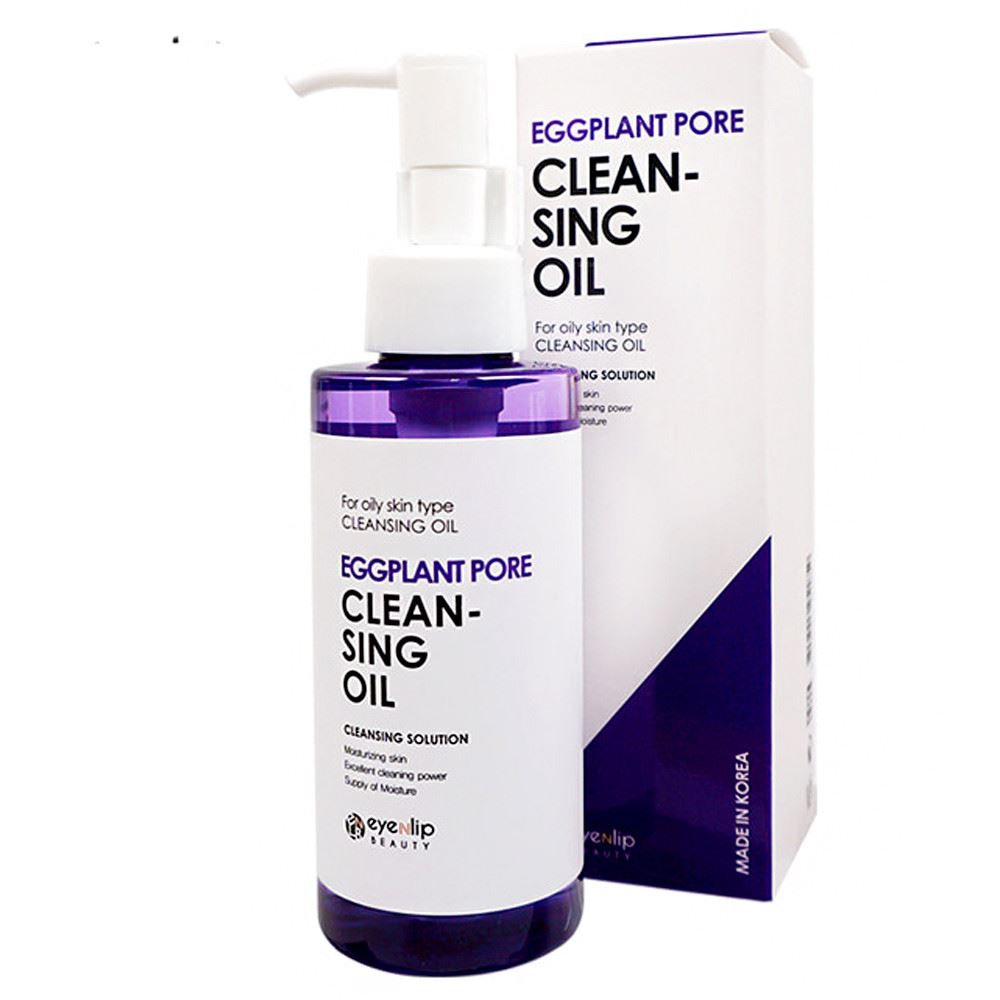 Гідрофільна олія з екстрактом баклажана Eyenlip Eggplant Pore Cleansing Oil
