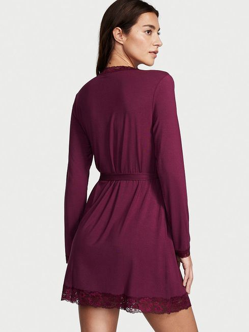 Modal Lace Trim Robe Victoria's Secret - Домашній халат