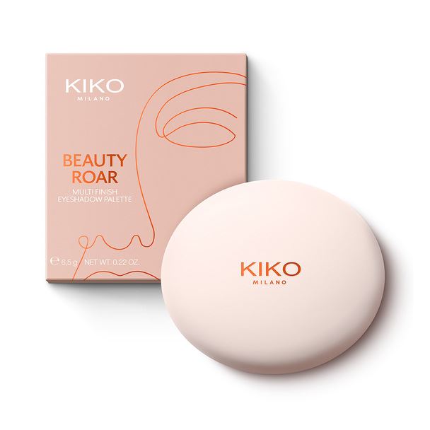 Палетка тіней для повік Kiko Beauty Roar Multi Finish Eyeshadow Palette