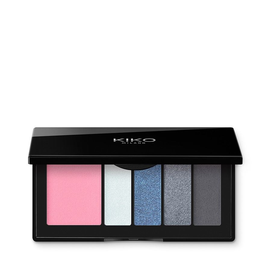 Палетка тіней Kiko Smart Eyes And Cheeks Palette відтінок 01