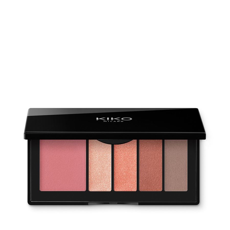 Палетка тіней Kiko Smart Eyes And Cheeks Palette відтінок 03