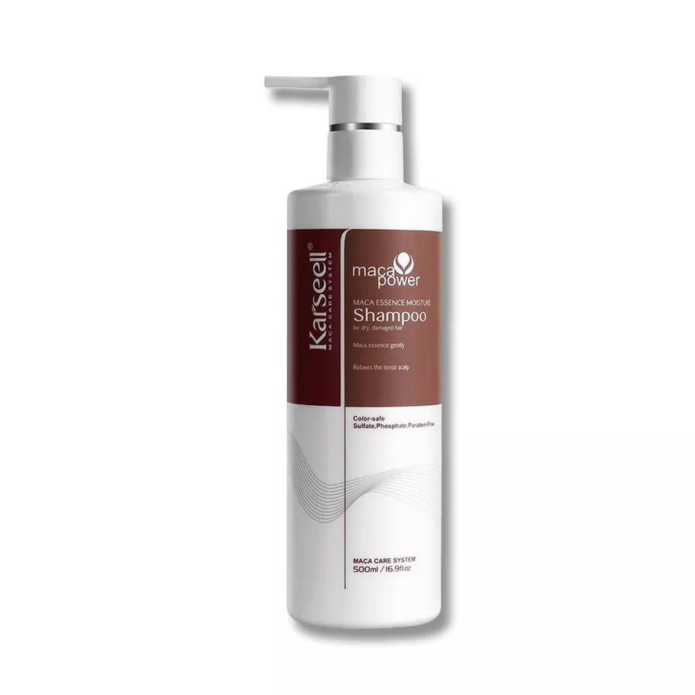 Зволожуючий шампунь з есенцією маки Karseell Мaca Essence Moisture Shampoo, 500ml