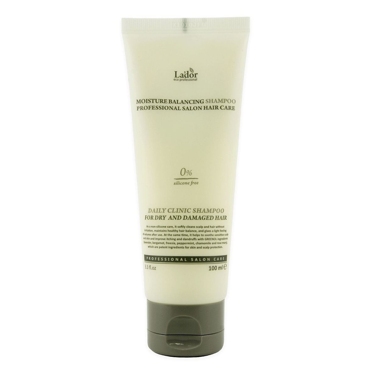 Безсиліконовий зволожуючий шампунь Lador Moisture Balancing Shampoo 100ml La'dor