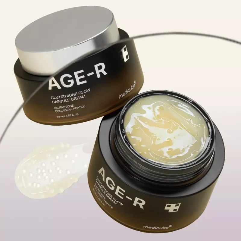 Зволожувальний гель-крем з капсулами глутатіону MEDICUBE AGE-R Glutathione Glow Capsule Cream 50 мл
