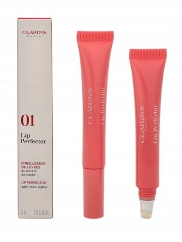 CLARINS Lip Perfector ЗВОЛОЖУЮЧИЙ БЛИСК ДЛЯ ГУБ 01 ROSE SHIMMER