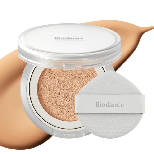 Сяючий тональний кушон для обличчя Biodance Radiant Pure Essence Cushion 23N