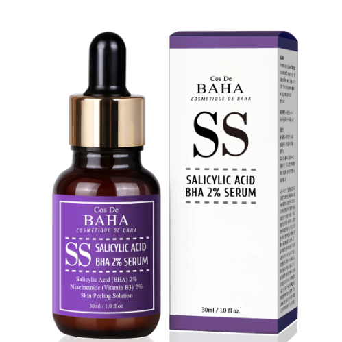 Cироватка із саліциловою кислотою 2% Cos De Baha Salicylic Acid BHA 2% Serum SS 30 ml