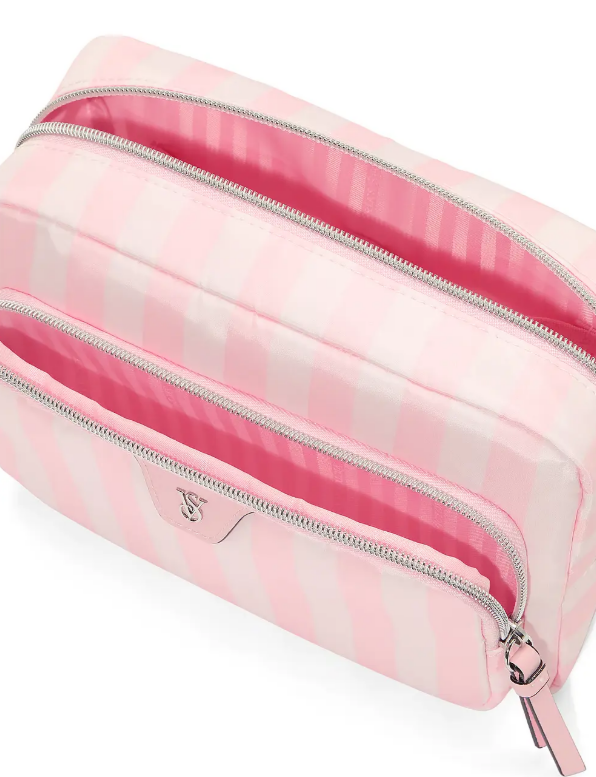 Косметичка Travel Makeup Pouch Heritage Stripe Victoria's Secret