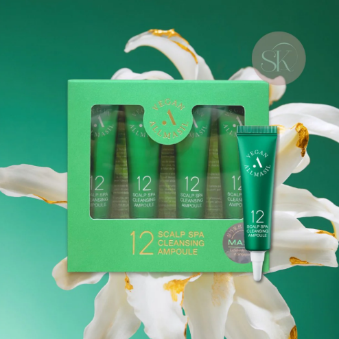 Пілінг для шкіри голови AllMasil 12 Scalp Spa Cleansing Ampoule