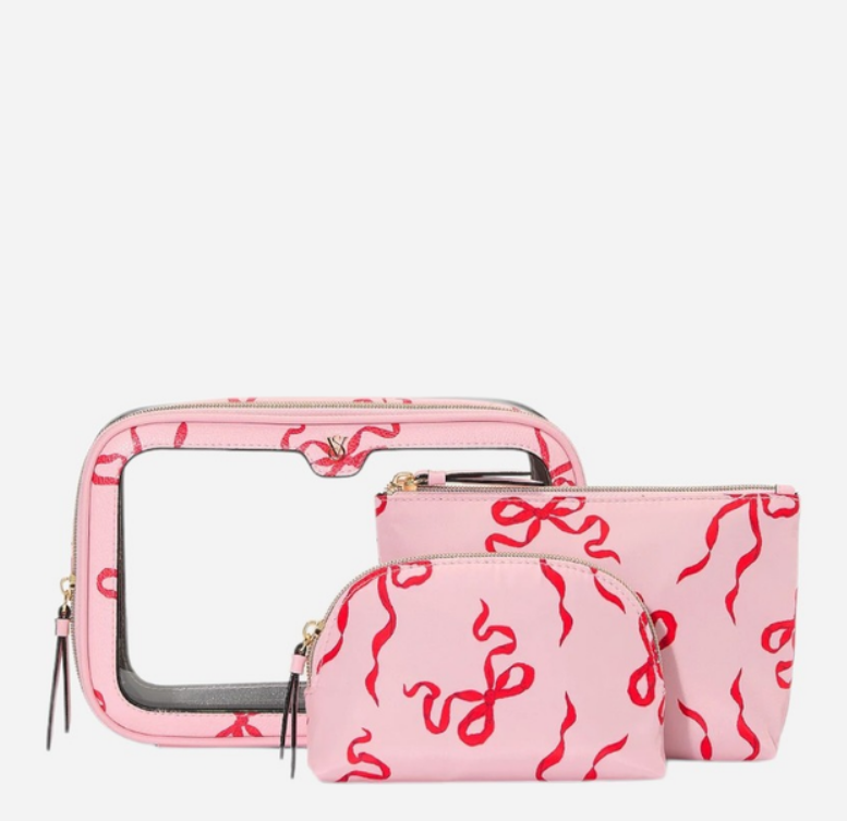 КОСМЕТИЧКА 3В1 3-PIECE MAKEUP BAG ICONIC STRIPE