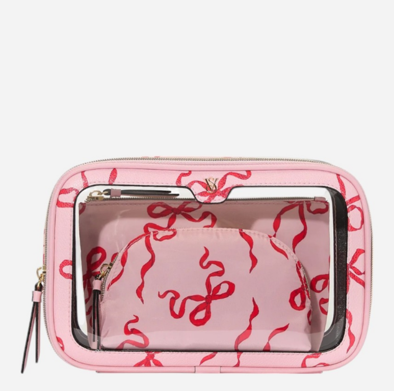 КОСМЕТИЧКА 3В1 3-PIECE MAKEUP BAG ICONIC STRIPE