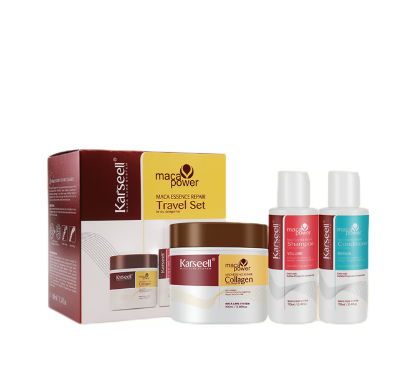Тревел набір для волосся Karseell Maca Repair Travel Set