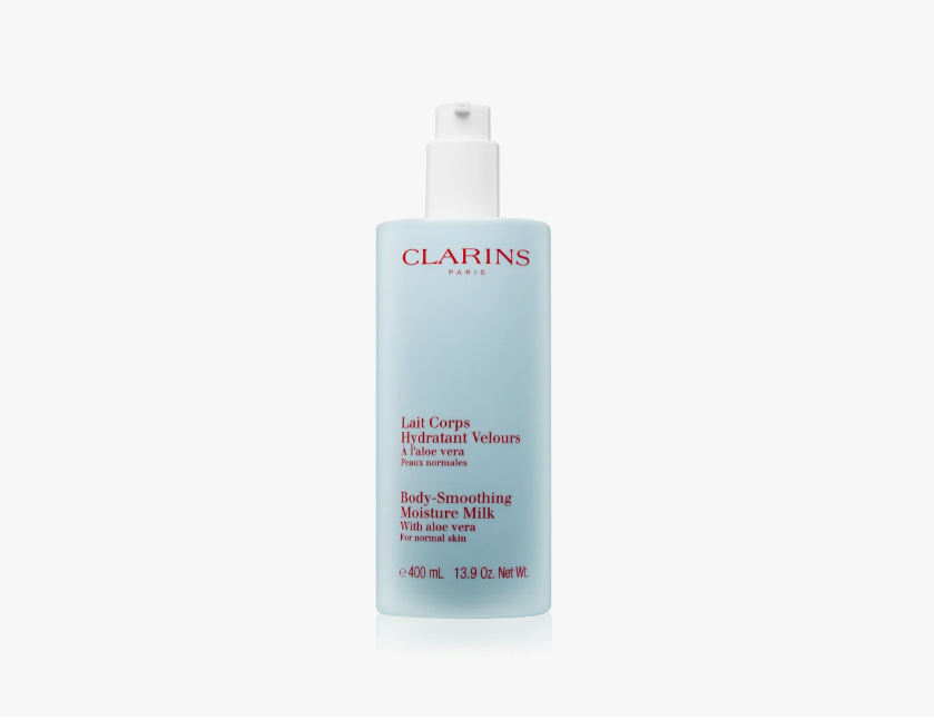 Clarins Body-Smoothing Moisture Milk with Aloe Vera - Пом'якшуюче та зволожуюче молочко для тіла