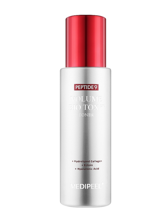 Тонер омолоджувальний з комплексом пептидів та колагеном - MEDIPEEL Peptide 9 Volume Bio Tox Toner Pro