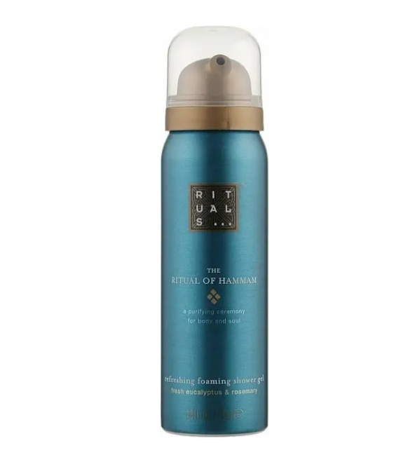 Міні гель-пінка для душу Rituals - The Ritual Of Hammam Foaming Shower Gel