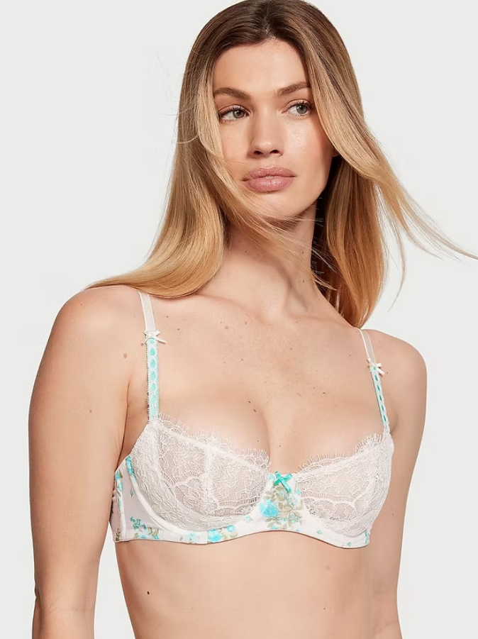 Бюст Мереживний балконет без підкладки Victoria's Secret