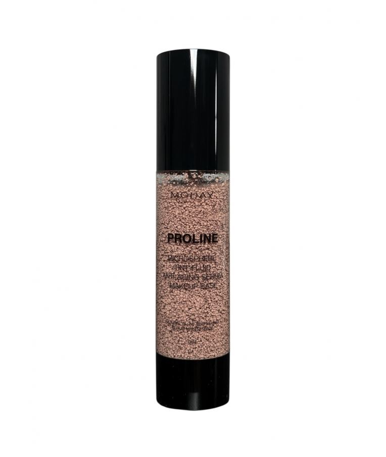Мікросферичний тінт-флюїд для макіяжу MODAY Microsphere Tint-fluid на основі аргініну та екстракту гіркого апельсину № 034, натуральний. 50 мл