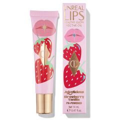 Charlotte Tilbury Unreal Lips Healthy Glow Nectar Oil - олія для губ Strawberry Vanilla
