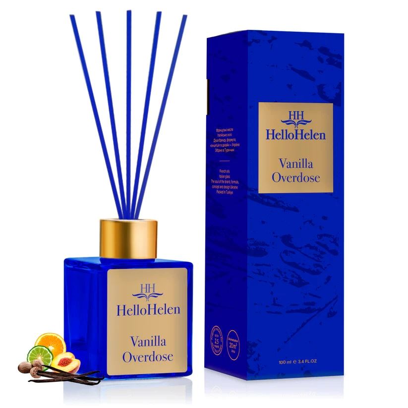 HelloHelen аромадифузор Vanilla Overdose 100 ml