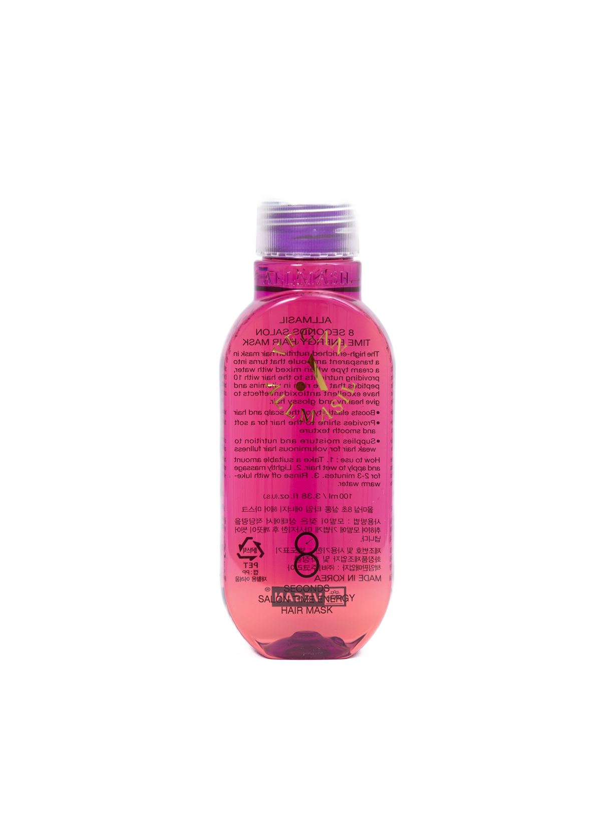 Маска "Енергія волосся" All Masil 100 мл - 8 Seconds Salon Time Energy Hair Mask