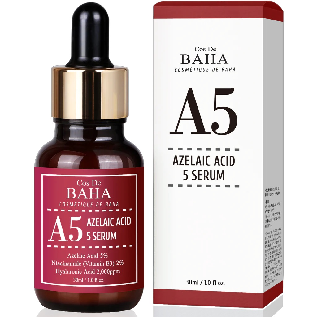 COS DE BAHA A5 AZELAIC ACID SERUM - Сироватка з азелаїновою кислотою 5% для чутливої ​​шкіри