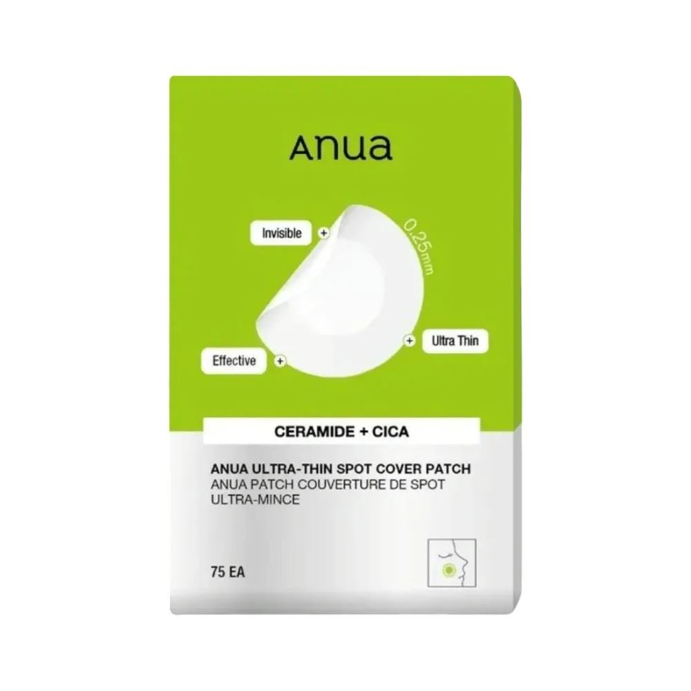 Ультратонкі патчі від висипань ANUA Ultra Thin Spot Cover Patch 75 шт
