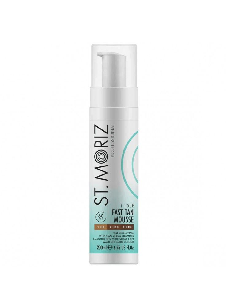 АВТОБРОНЗАНТ-МУС ДЛЯ ЕКСПРЕС ЗАСМАГИ St.Moriz Fast Tan Mousse, 200мл