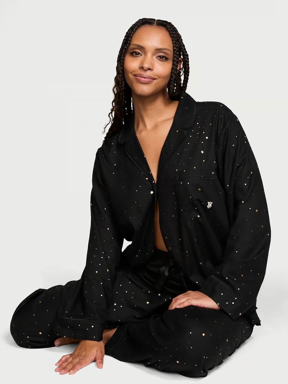 Піжама Flannel Long Pajama Set Celestial Victoria's Secret