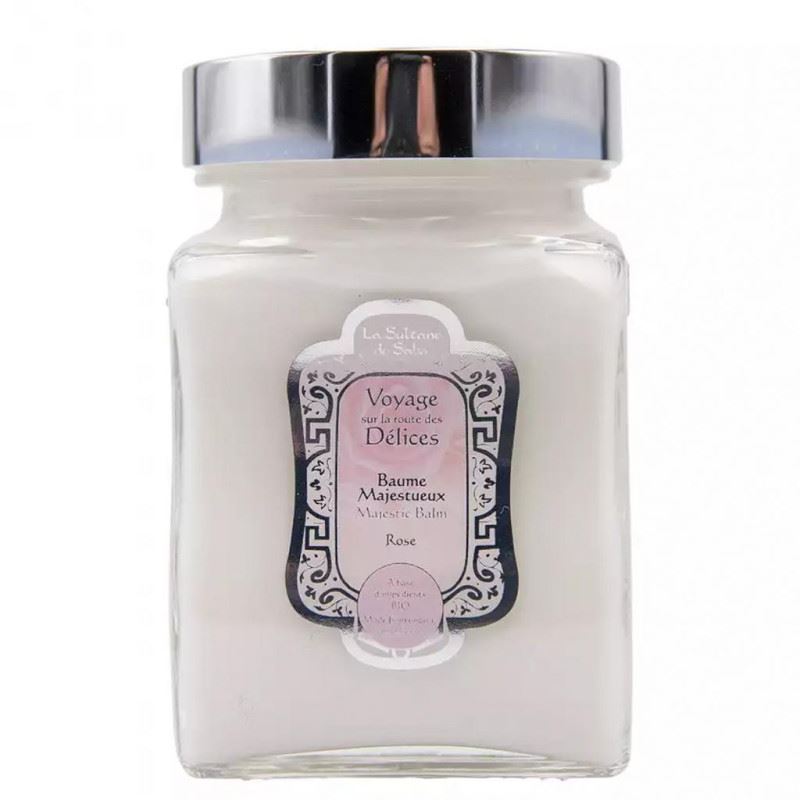 La Sultane de Saba Voyage Sur la Route Des Delices Majestic Balm Rose - Поживний Бальзам для Тіла та Волосся з Чарівним Ароматом Троянди
