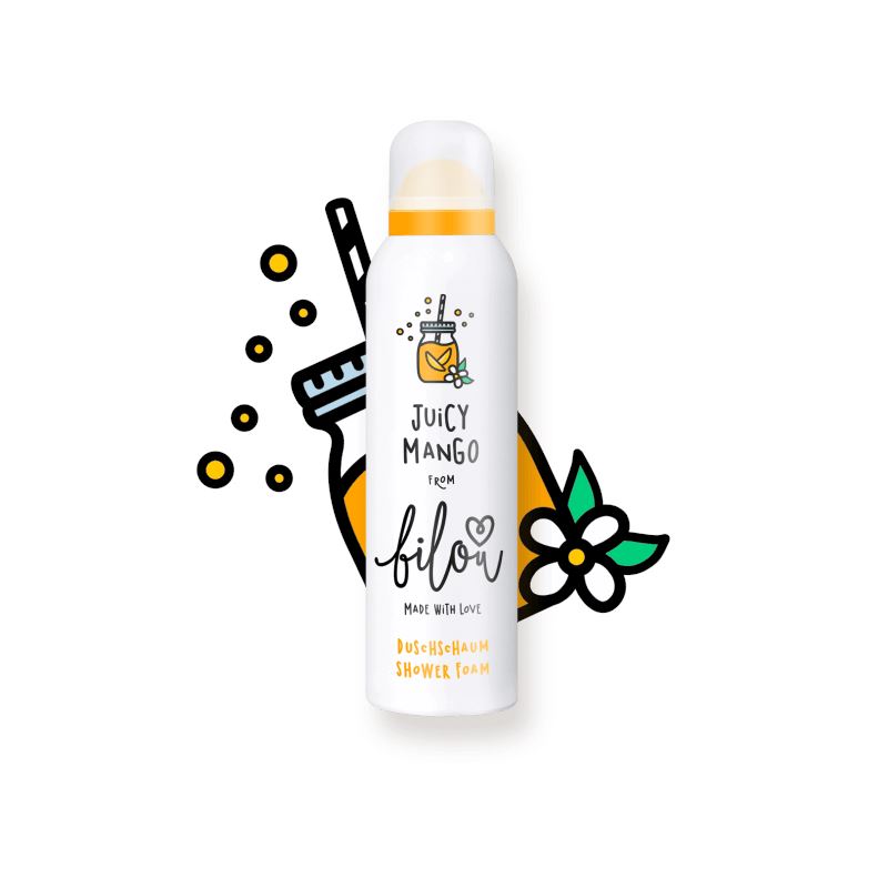 Пінка для душу Bilou - JUICY MANGO 200 мл