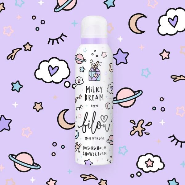 Пінка для душу Bilou - MILKY DREAM (200ml)