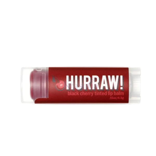 Бальзам для губ Hurraw - Black Cherry Tinted Lip Balm (4,8г)