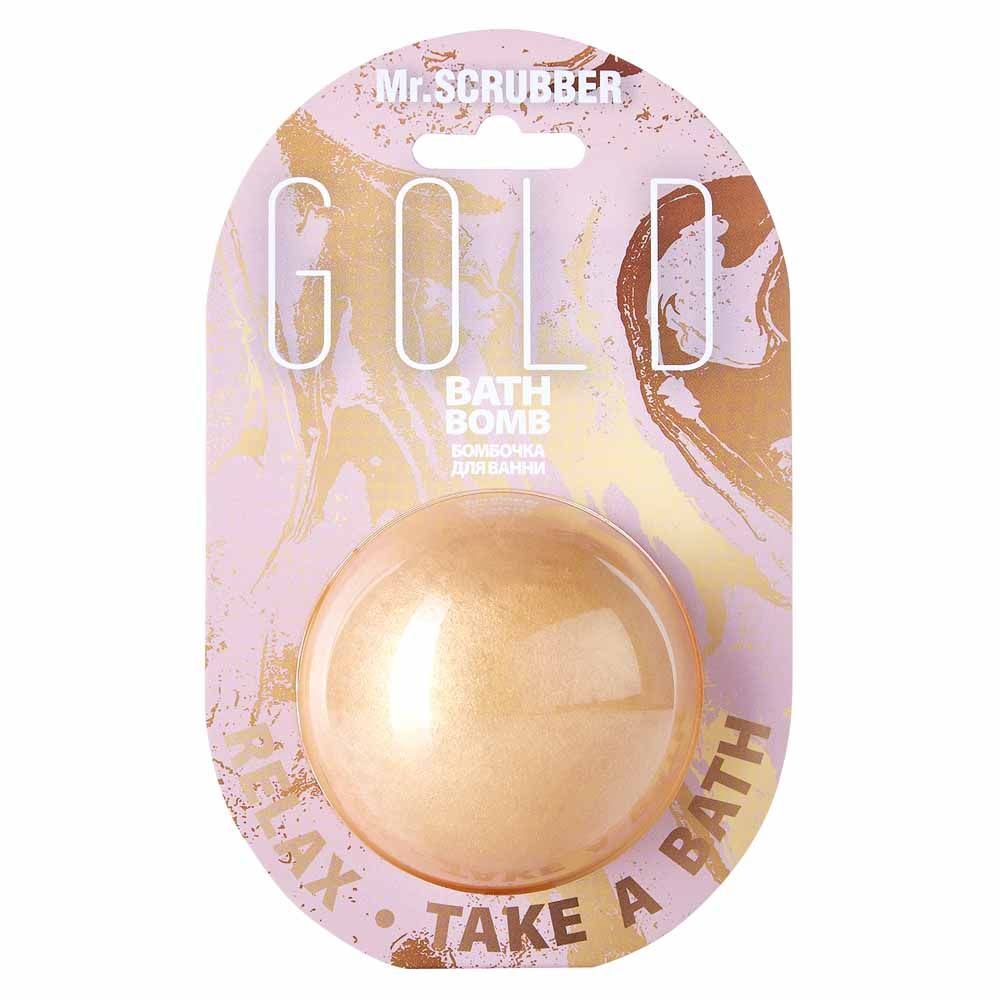 Бомбочка для ванни Gold Mr.SCRUBBER