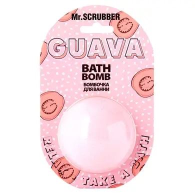 Бомбочка для ванни Guava Mr.SCRUBBER