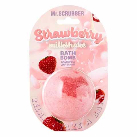 Бомбочка для ванни Strawberry Milkshake Mr.SCRUBBER
