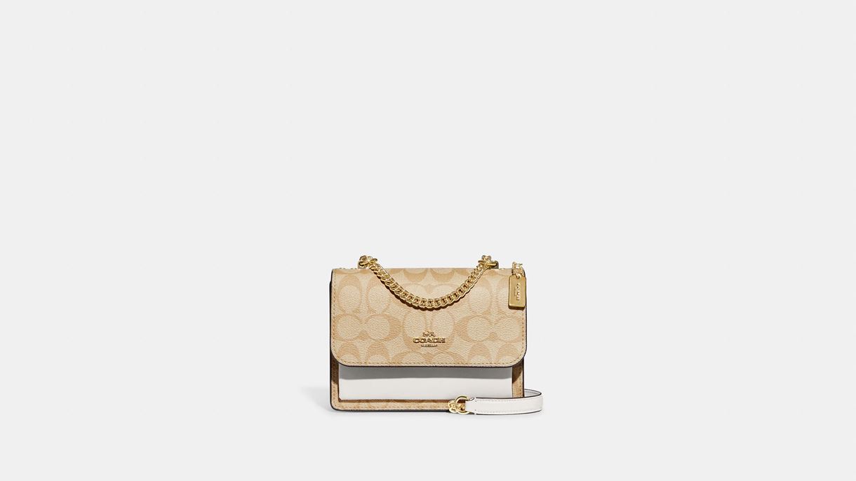 Сумка міні Klare Crossbody у фірмовому полотні