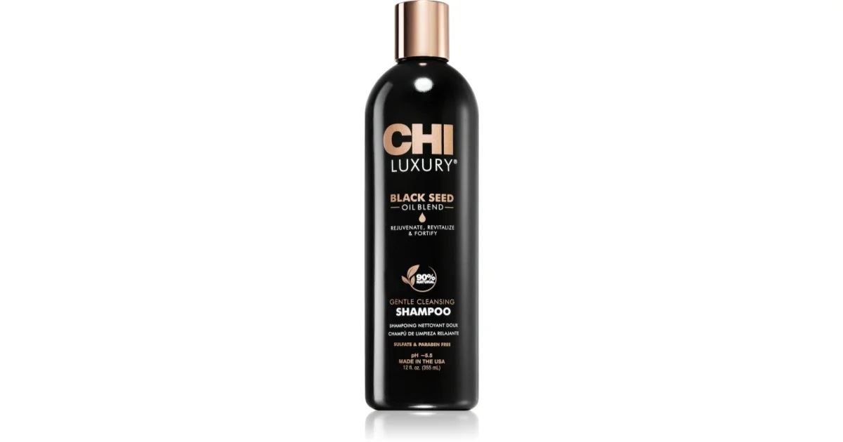 Ніжний очищувальний шампунь з олією чорного кмину CHI Luxury Black Seed Oil Gentle Cleansing