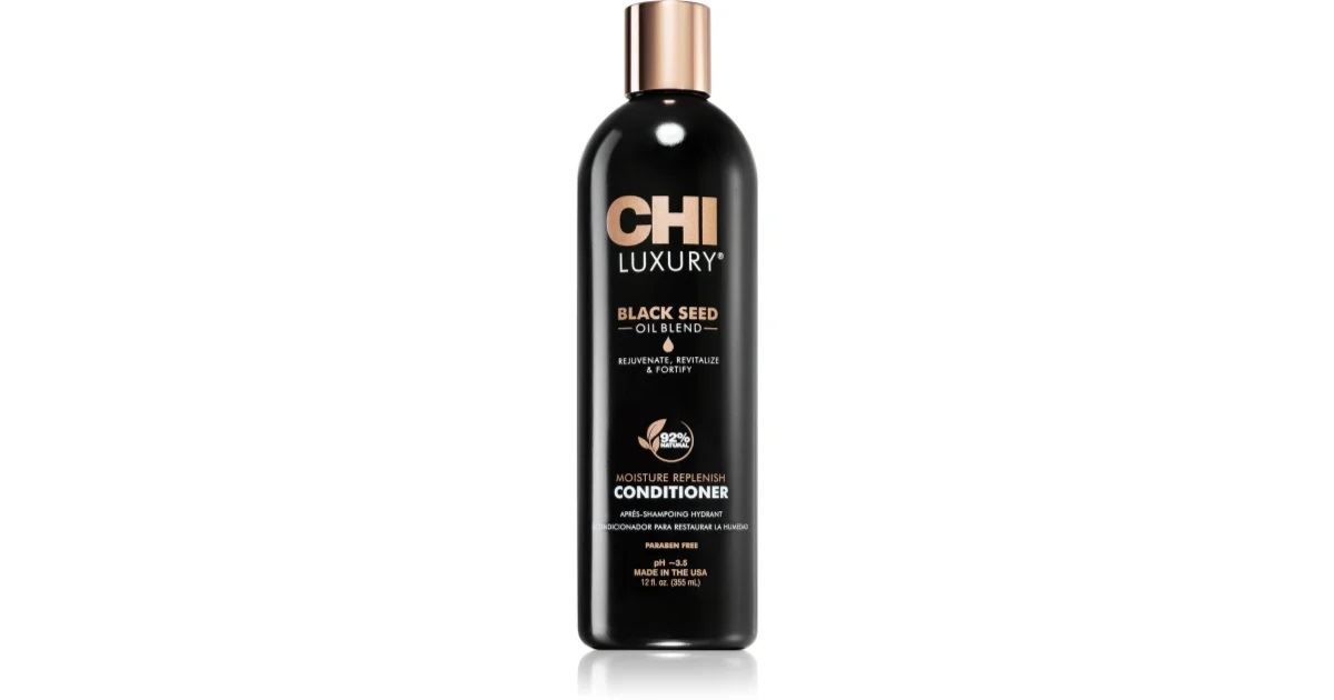 Зволожувальний кондиціонер з олією чорного кмину CHI Luxury Black Seed Oil Moisture Replenish
