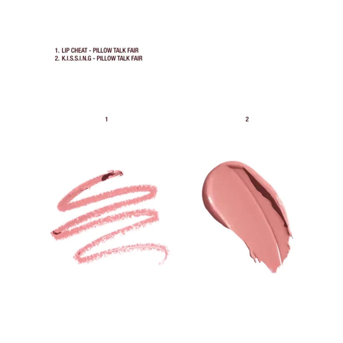 Набір для губ Charlotte Tilbury Mini Pillow Talk Lip Kit Pillow Talk Fair