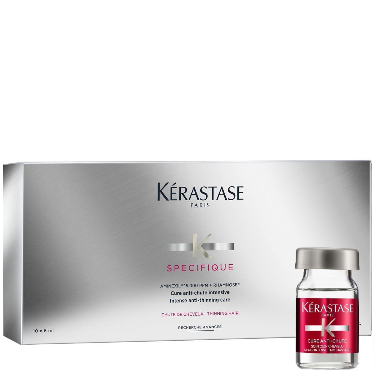 Інтенсивний засіб проти випадіння волосся, в ампулах Kerastase Specifique Cure Aminexil