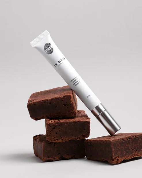 UNICO LIP GLOSS with menthol BROWNIE - Блиск для губ з ментолом