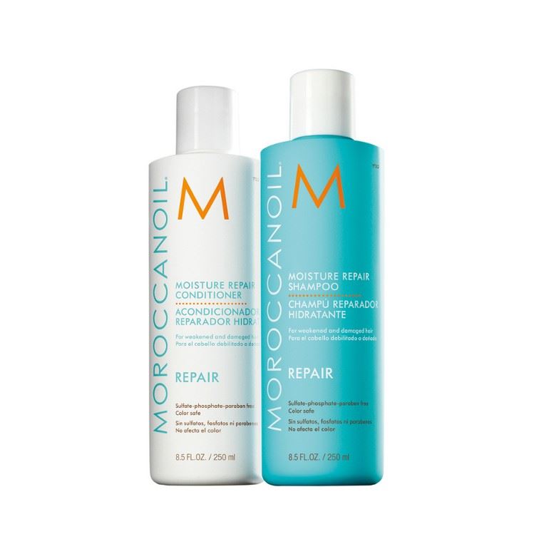 Набір зволожуючий відновлюючий шампунь+кондиціонер MoroccanOil Moisture Repair Shampoo+Conditioner