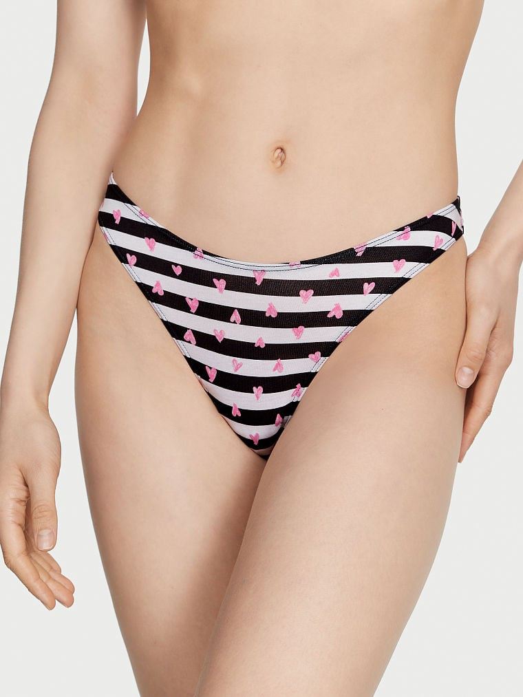 ТРУСИКИ-СТРІНГИ котонові Victoria’s Secret