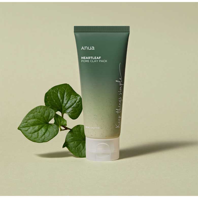 Anua - Heartleaf Pore Clay Pack - Глиняна маска для обличчя з екстрактом гуттуїнії