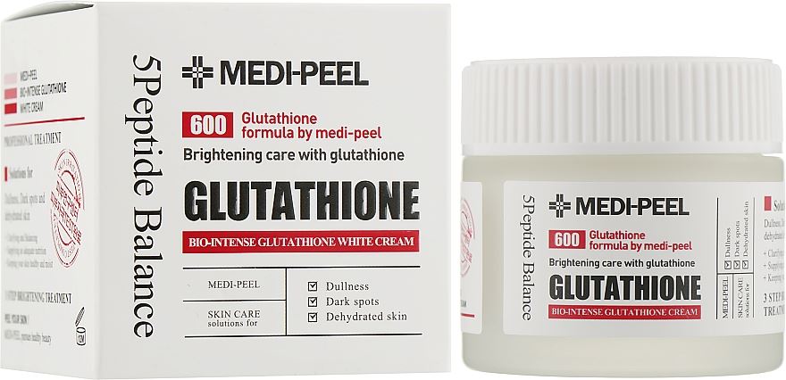 Medi Peel Bio Intense Glutathione White Cream-Освітлювальний крем з глутатіоном